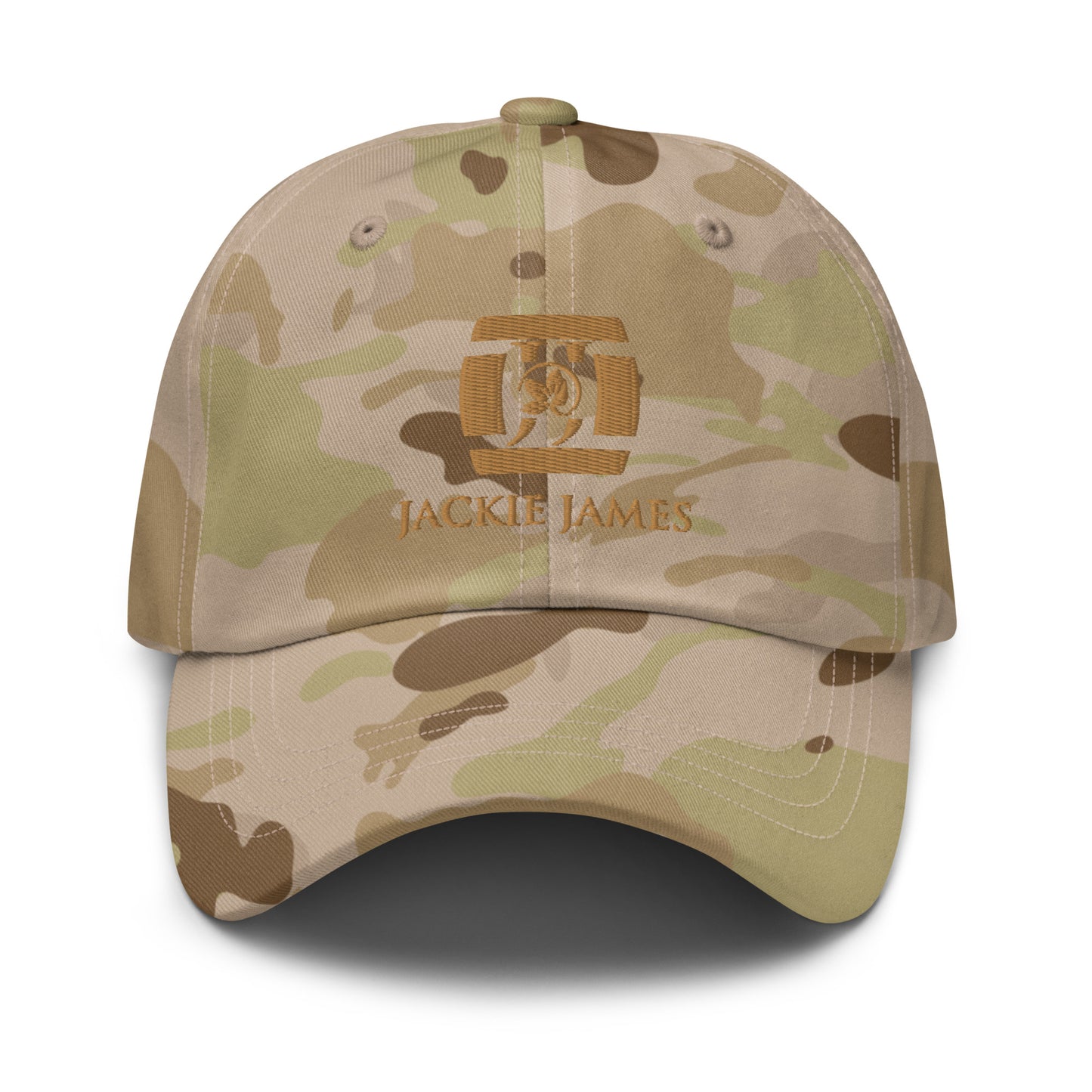 JACKIE JAMES CAMO DAD HAT