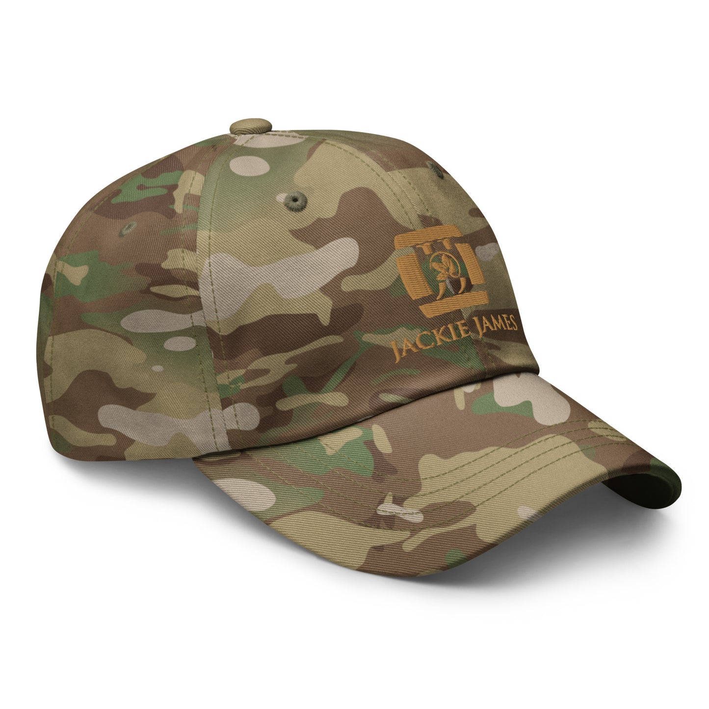 JACKIE JAMES CAMO DAD HAT
