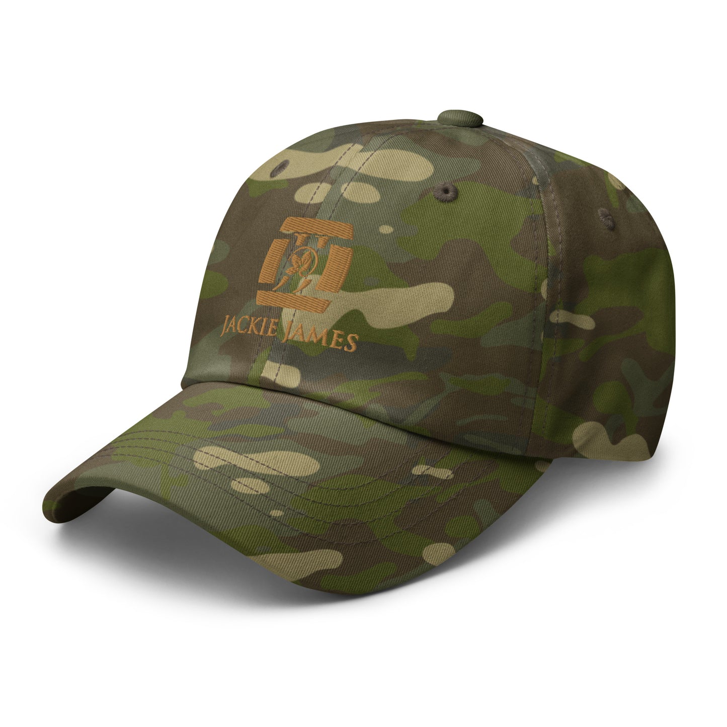 JACKIE JAMES CAMO DAD HAT