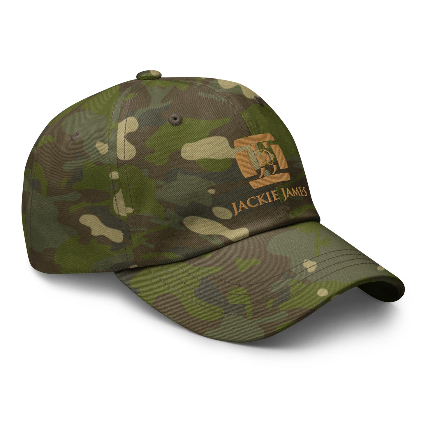 JACKIE JAMES CAMO DAD HAT